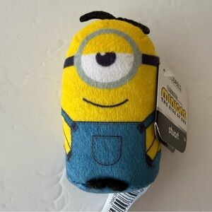 Stuart Plush Keychain - Yellow & Blue Kids Accessory